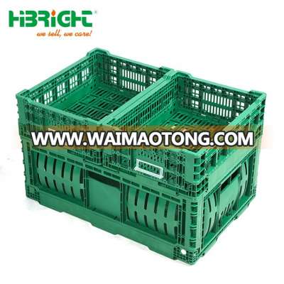 vegetable and fruit collapsible plastic crate for sale