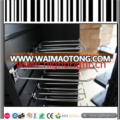 Slatwall Double Wire Display Hook with PVC Price Tag