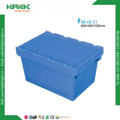 Stackable Logistic Nestable Container Box with Lids