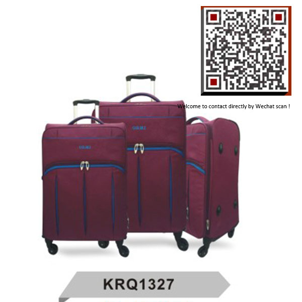 Superlight Fashion 4wheels Inside Trolley Travel Bag (KRQ1327)