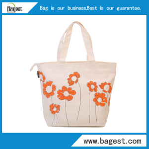 China Manufacture Reusable Canvas Shopping Bag Cotton Tote Bag