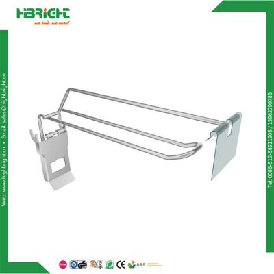 Chrome Shop Fitting Oval Bar Metal Display Hooks