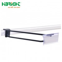 Display Hanging Single Prong Square Bar Hook for Hypermarket