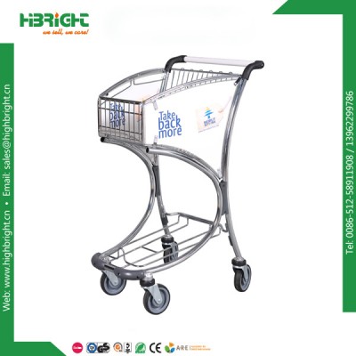 Hand Brake Airport Luggage Trolley